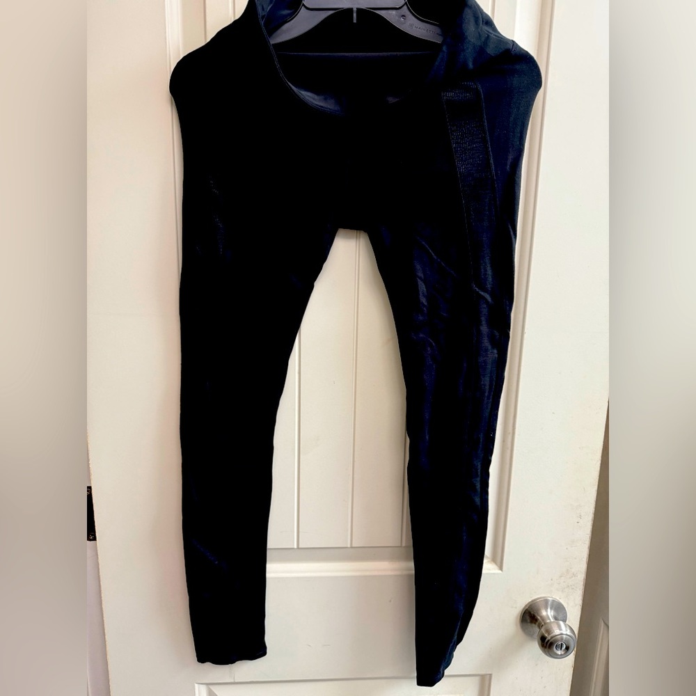 SPANX Classic Black Leggings with accent